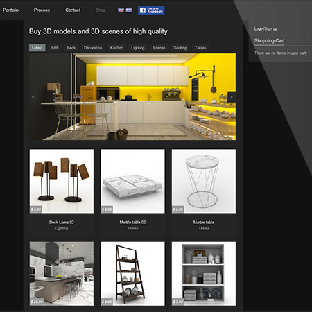 margaritanikita.com - Rendering Services and Animation, 3D models shop